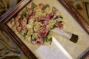 Pink and Cream Roses with Freesia