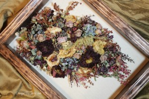 preserved wedding flowers