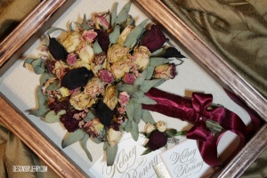 Preserved Bridal Bouquet Huntsville Alabama.